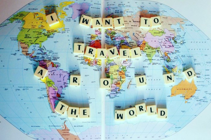 I Want To Travel The Whole World