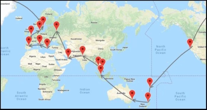 Around The World Airline Ticket Prices