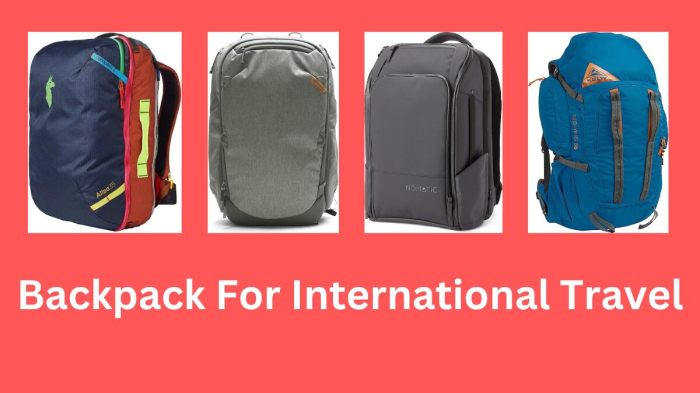 Best Backpacks For Traveling Abroad