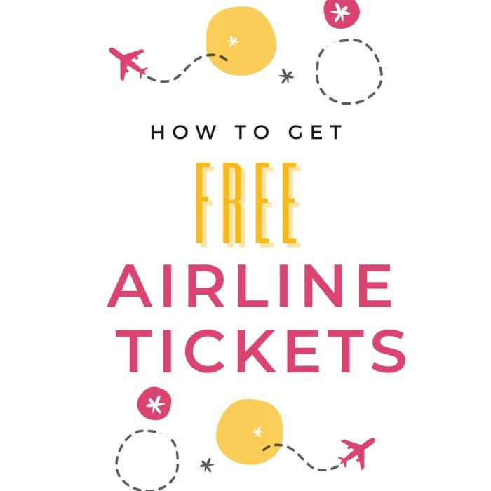 How To Get Free Airline Tickets