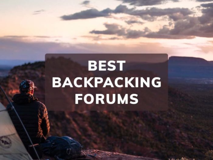 Backpacker Forum