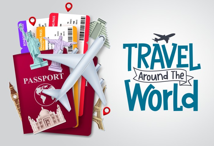 Ticket To Travel Around The World